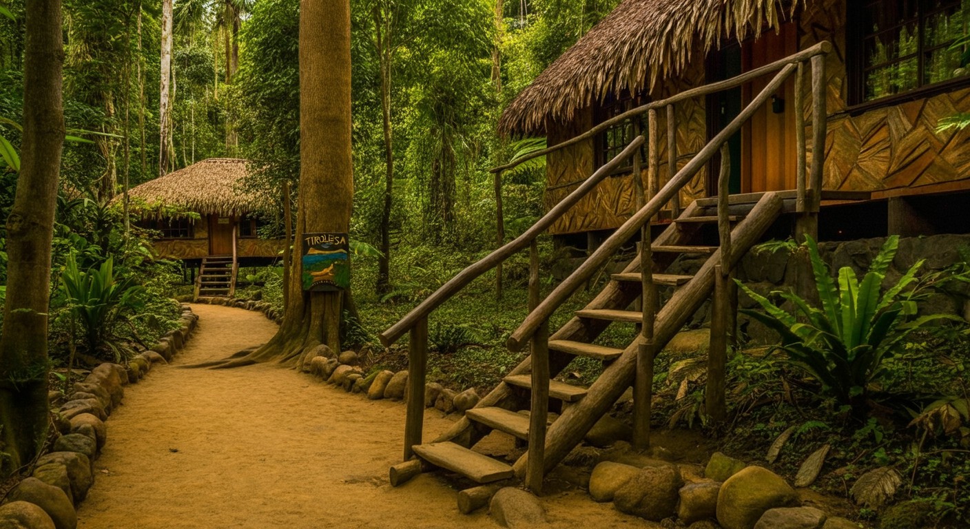 Tyrolienne à Iquitos : Sensations fortes