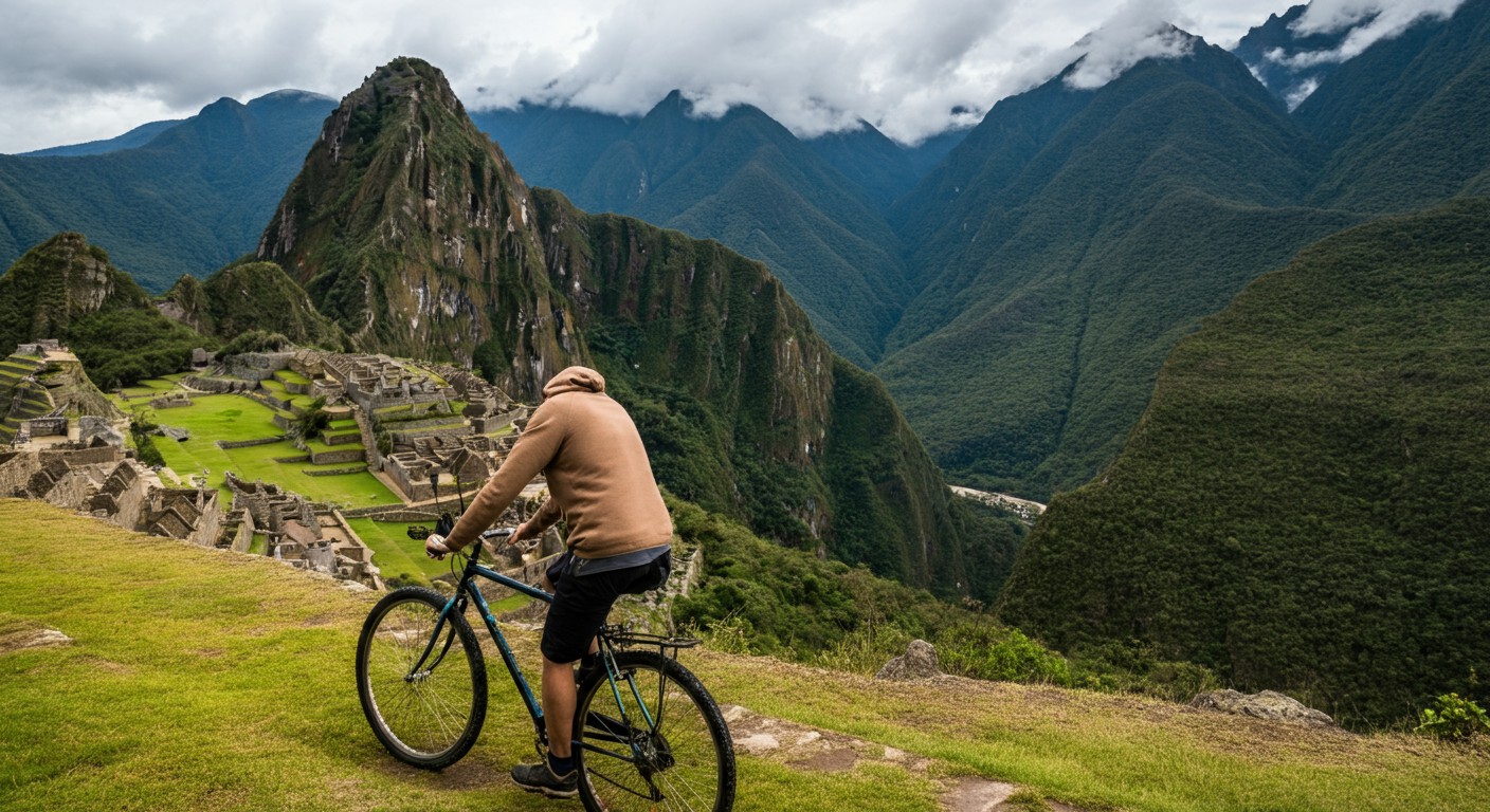 Radfahren rund um Machu Picchu