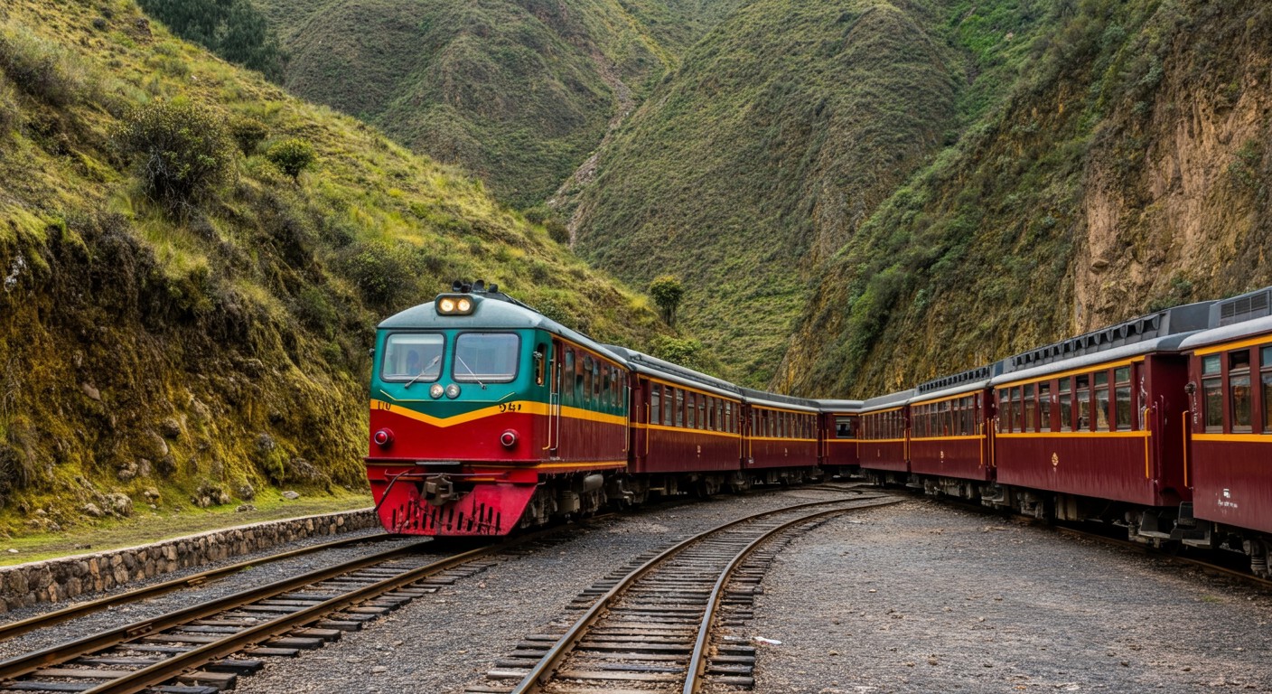 Viagem de Trem no Peru