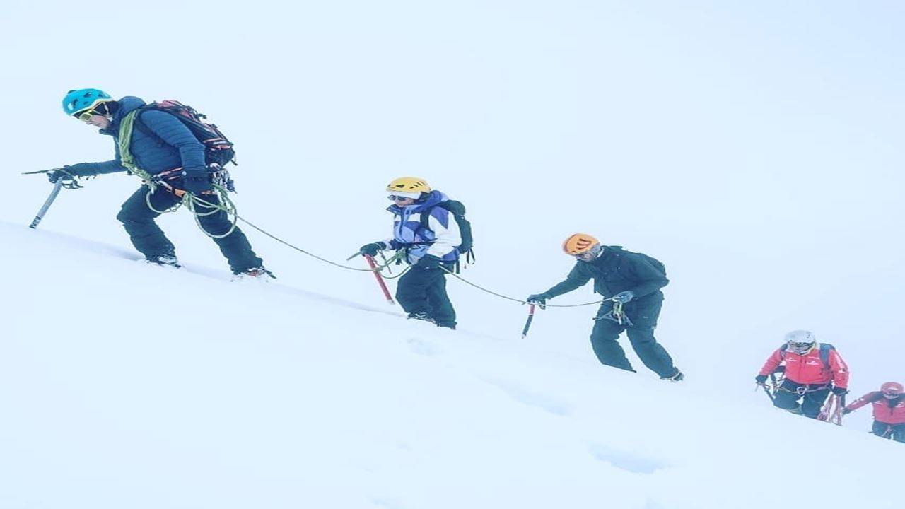Escalando Nevado Mateo foto 11