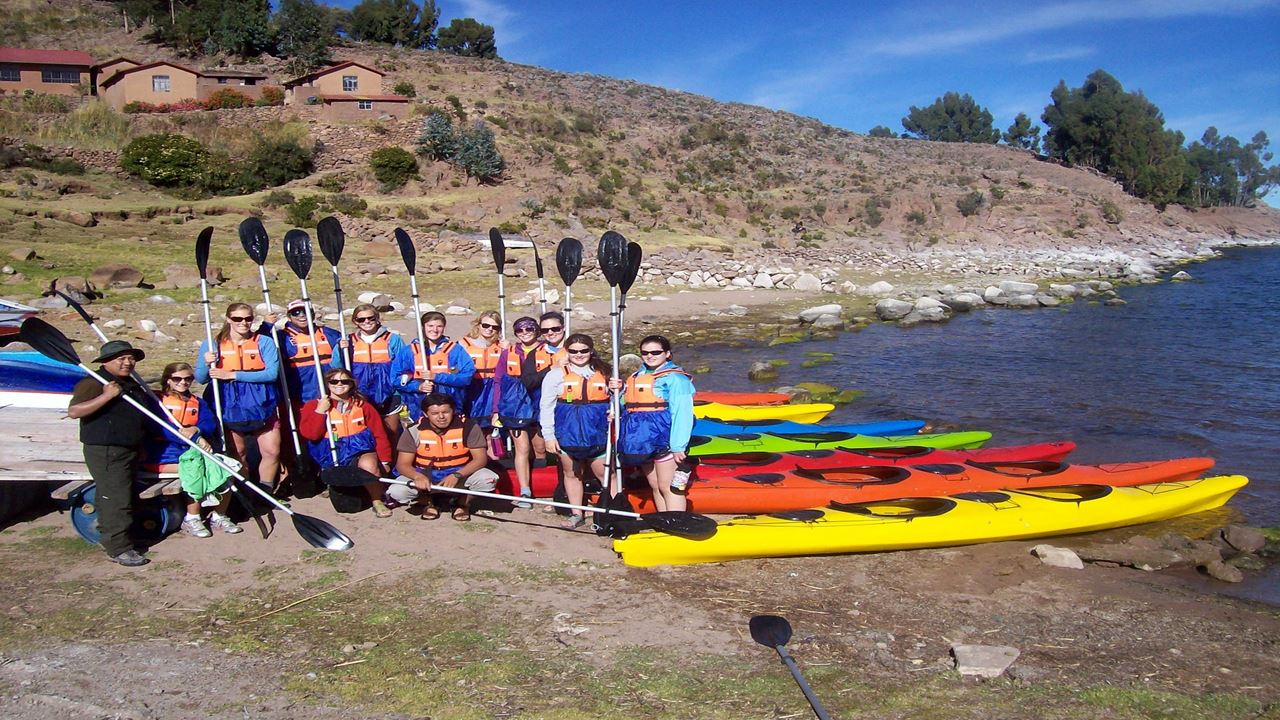 Kayaking At Lake Titicaca foto 7