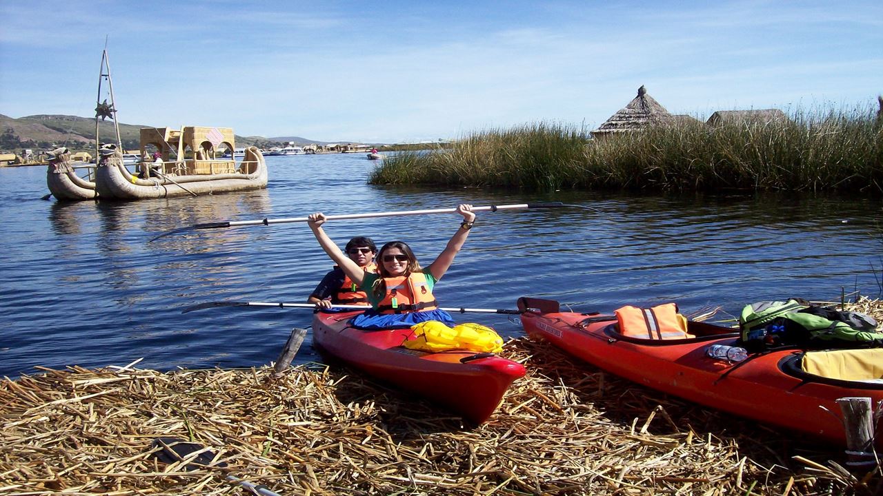 Kayaking At Lake Titicaca foto 11