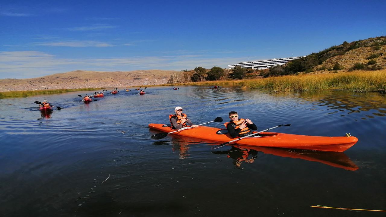 Kayaking At Lake Titicaca foto 10