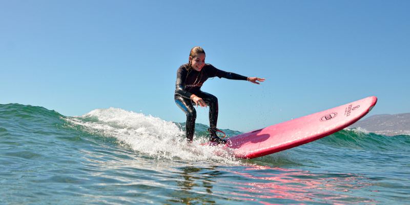 Bike Tour & Surf Lessons